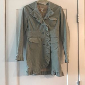 Odille long ruffle jacket